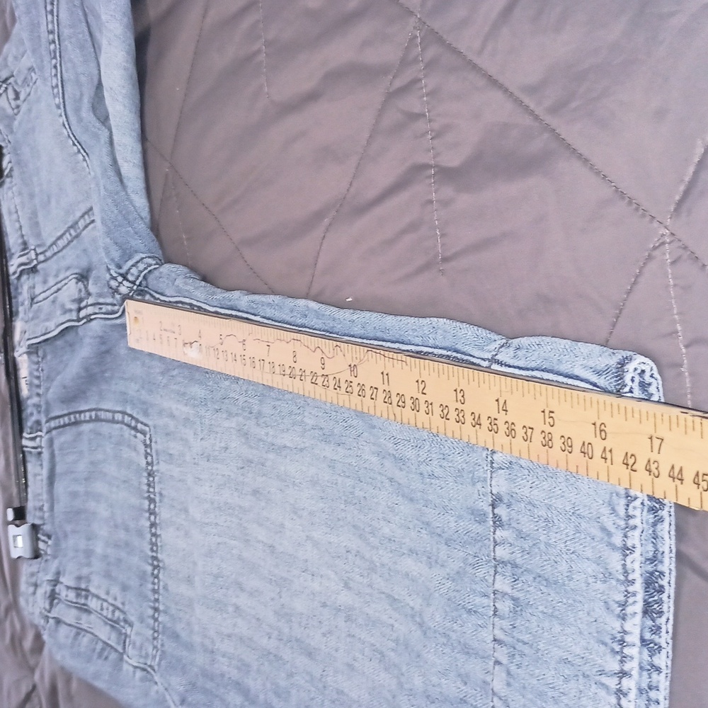 Free People Light Blue Denim Shorts - Picture 9 of 12